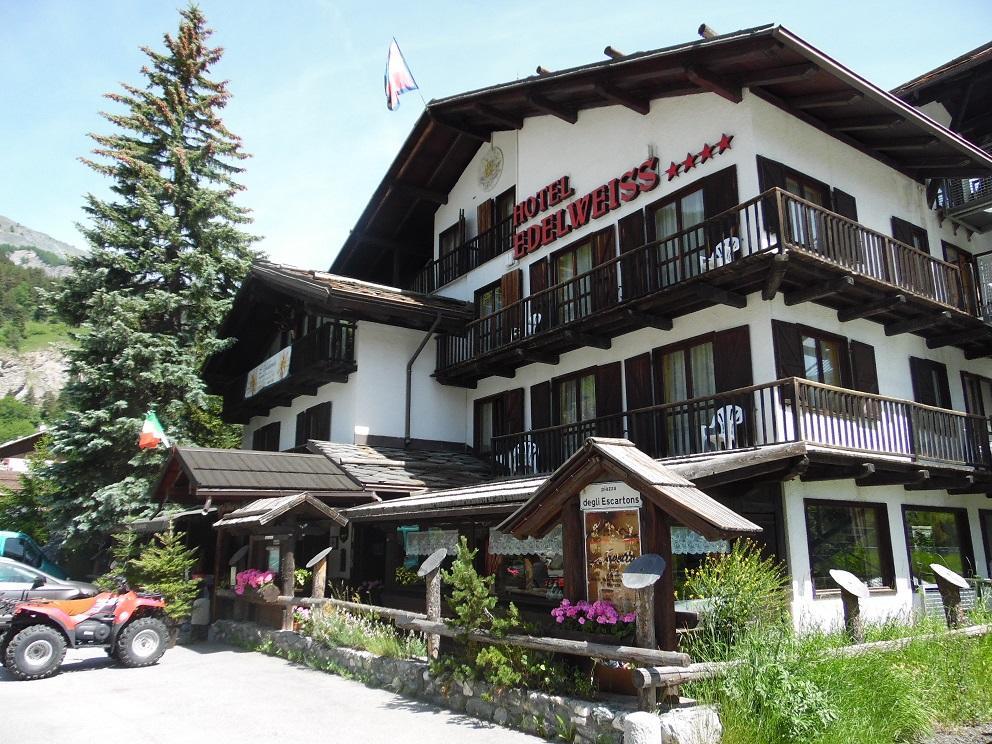Hotel Edelweiss & Spa Cesana Torinese Eksteriør bilde